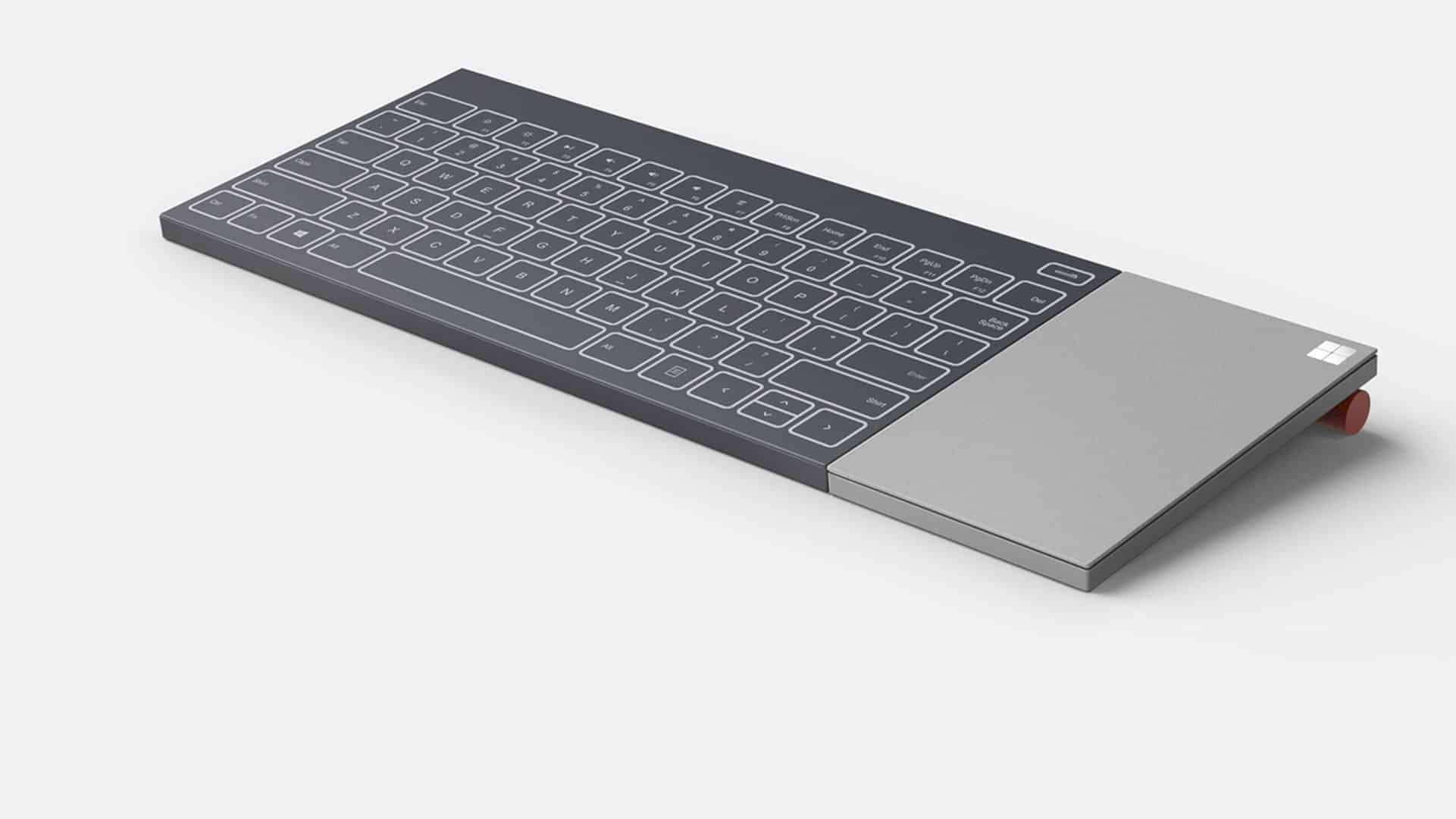 All In One Keyboard × Microsoft Concept 5