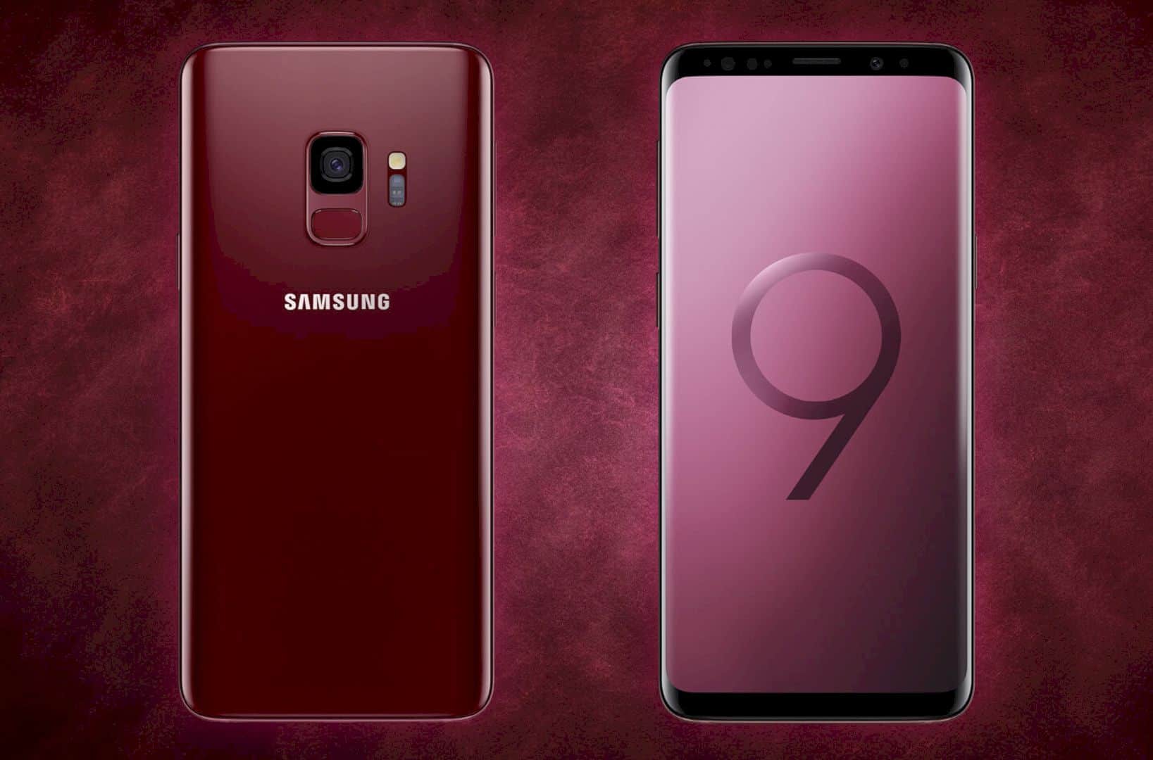 Sunrise Gold And Burgundy Red Editions For Galaxy S9 And S9 2