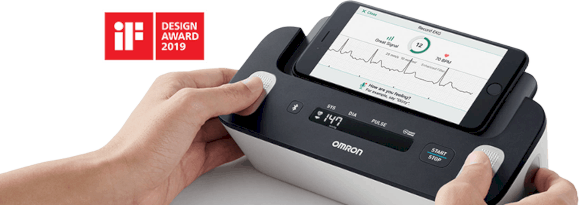 Omron Complete Wireless Upper Arm Blood Pressure Monitor Ekg 1